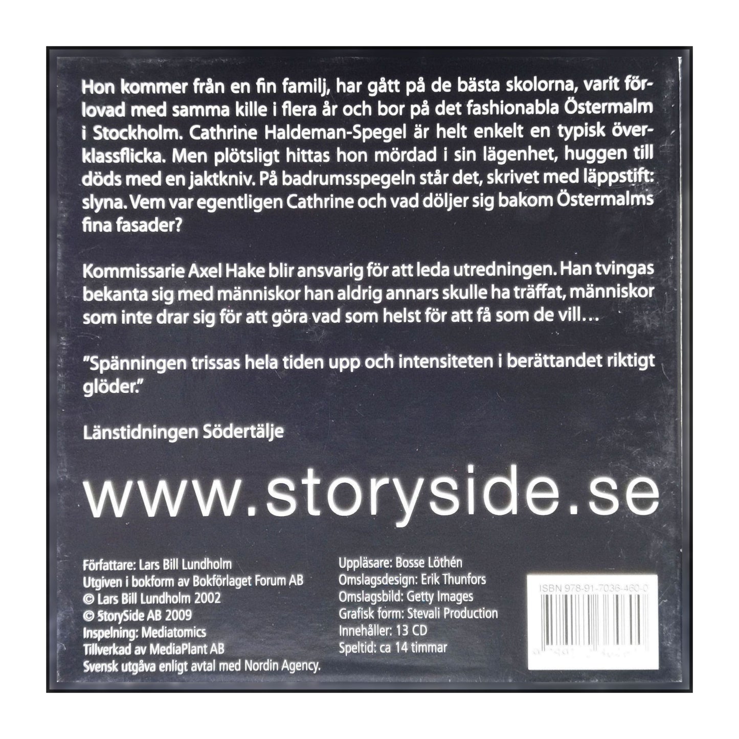 Lars Bill Lundholm: Östermalmsmorden