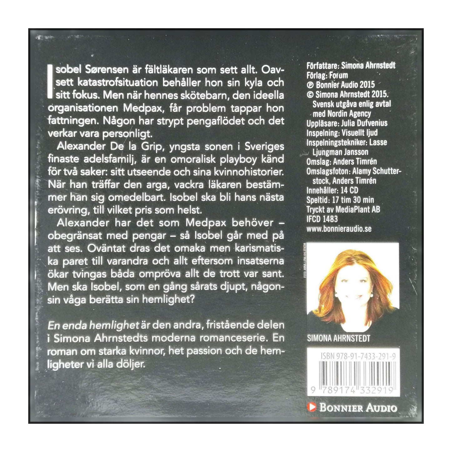 Simona Ahrnstedt: En Enda Hemlighet