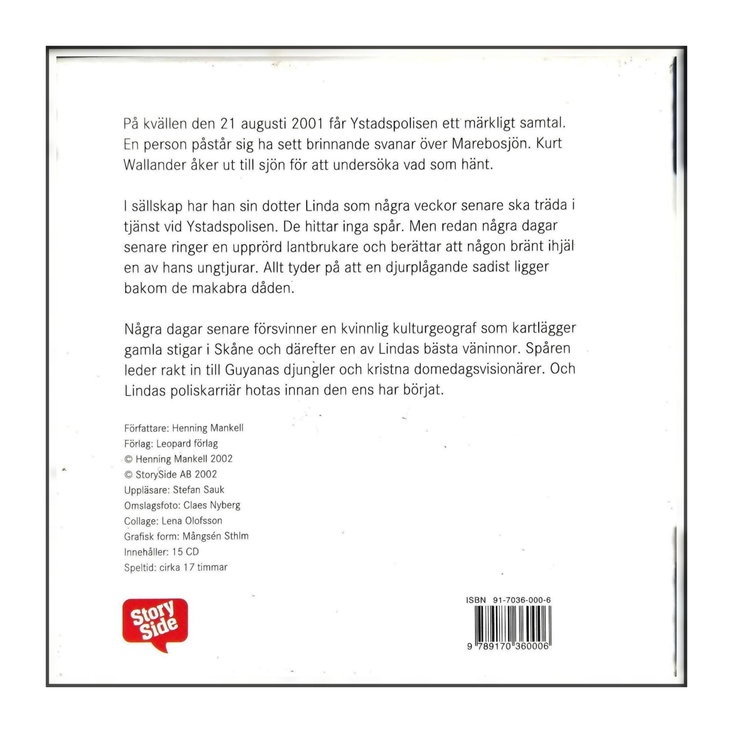 Henning Mankell: Innan Frosten