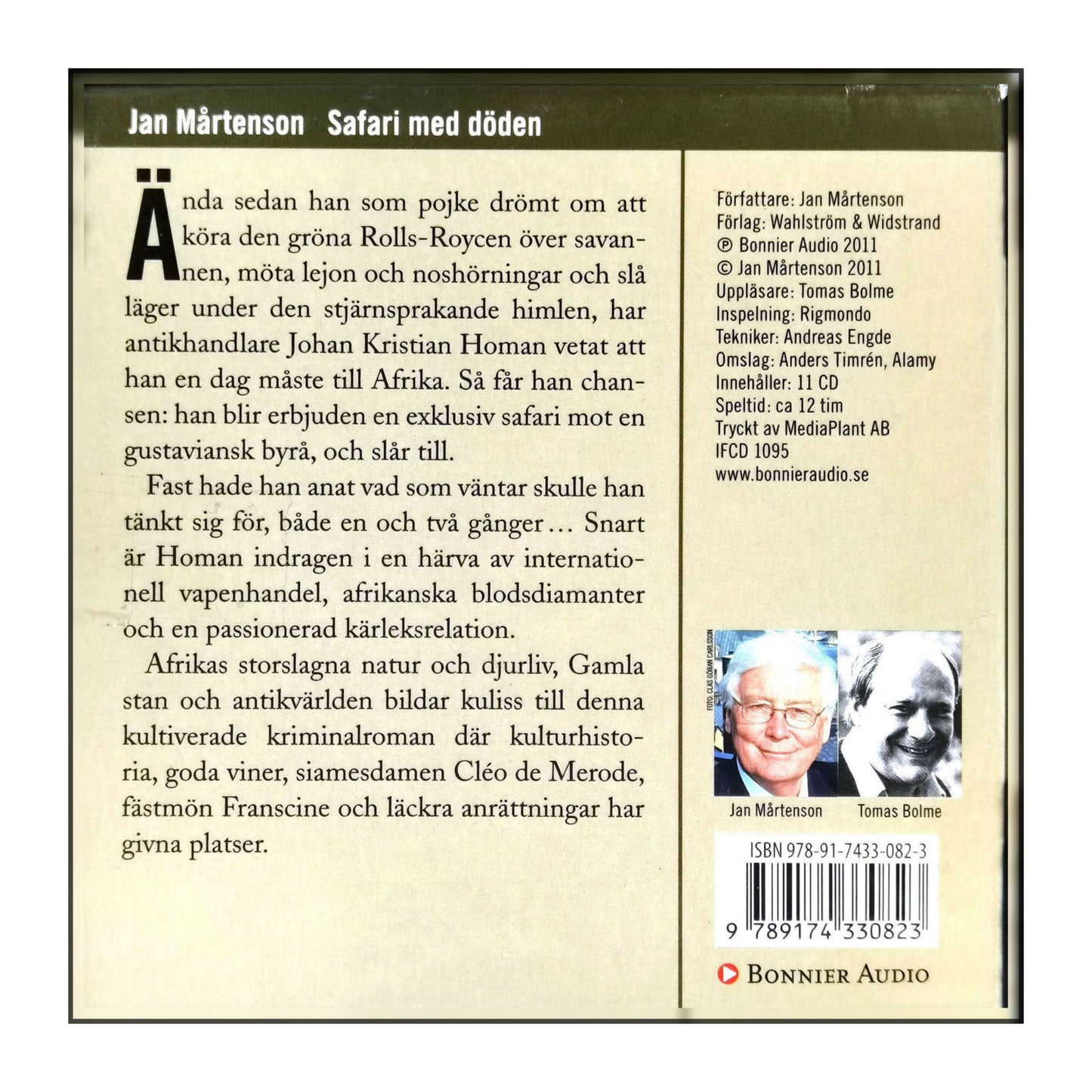 Jan Mårtenson: Safari Med Döden