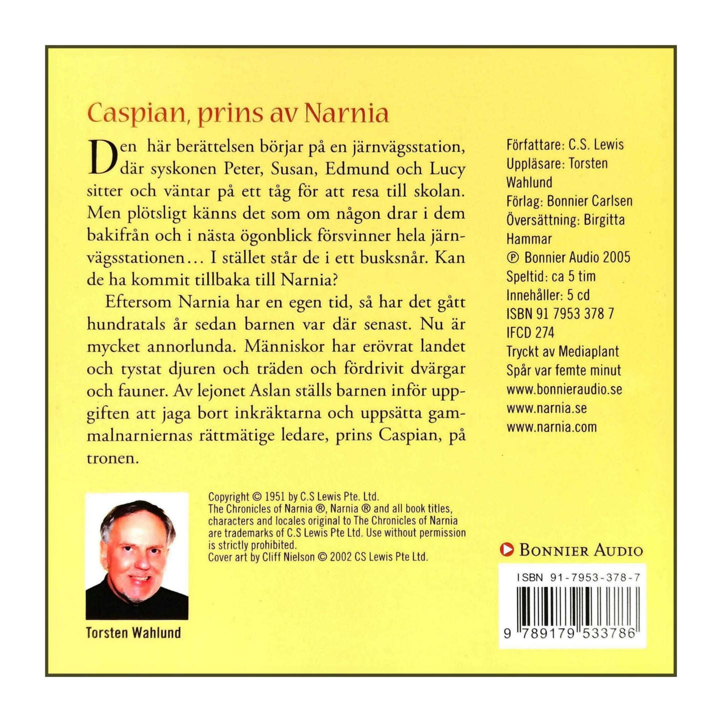 C. S. Lewis: Narnia: Caspian Prins Av Narnia