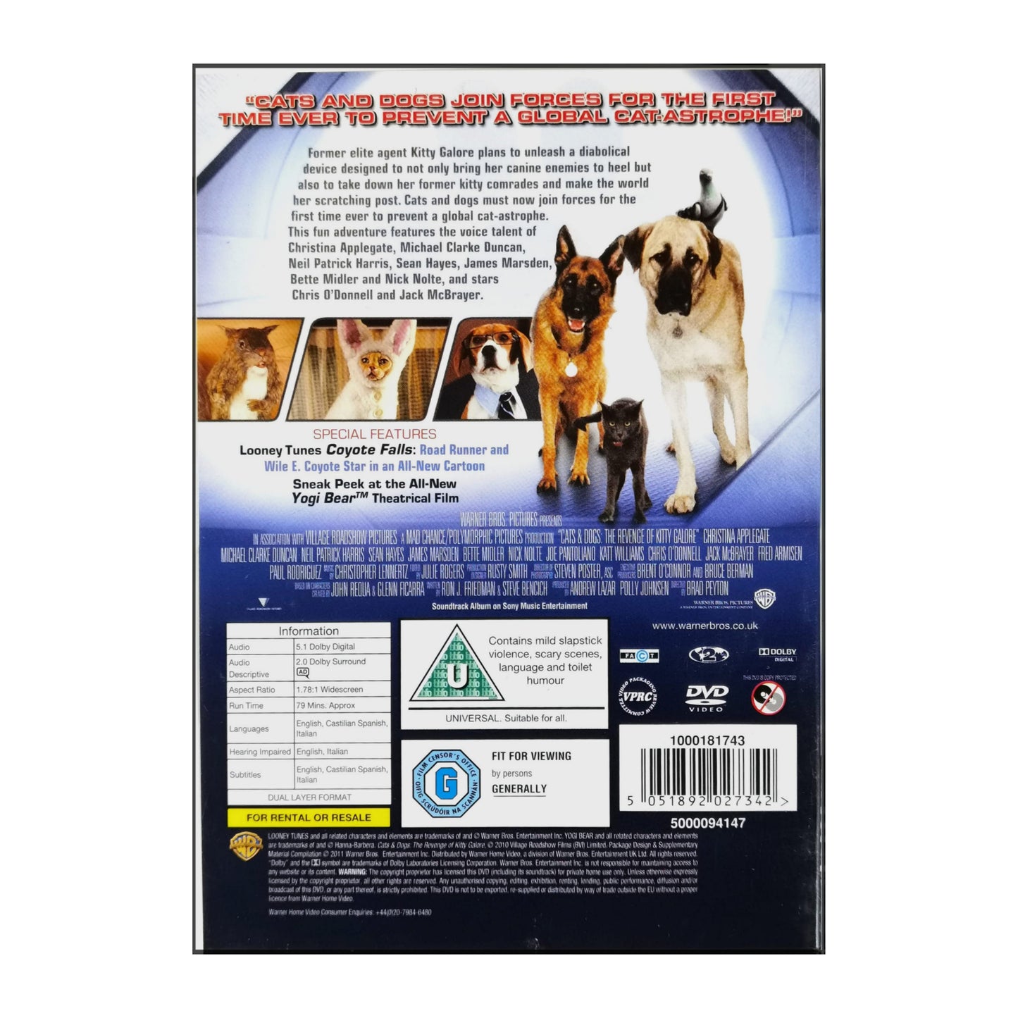 Cats & Dogs: The Revenge Of Kitty Galore