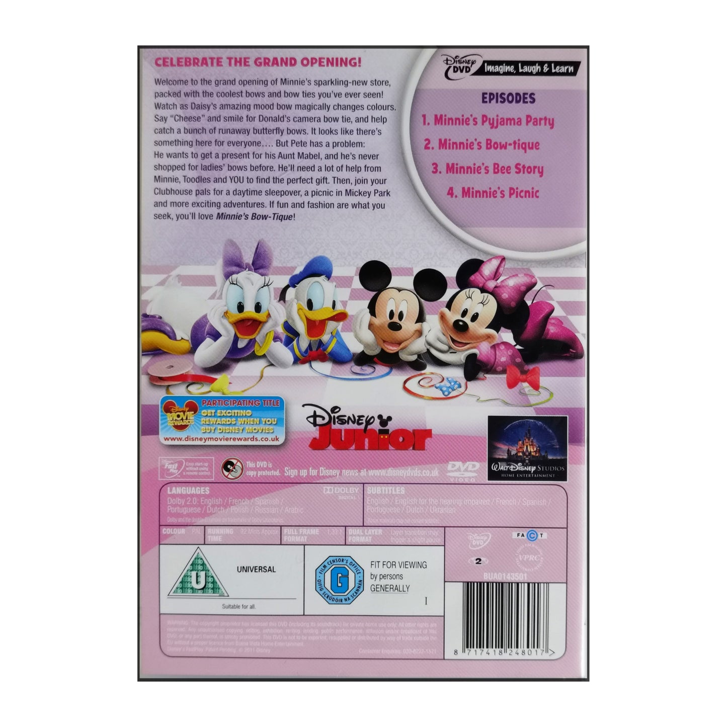Mickey Mouse Clubhouse: Minnie'S Bow-Tique