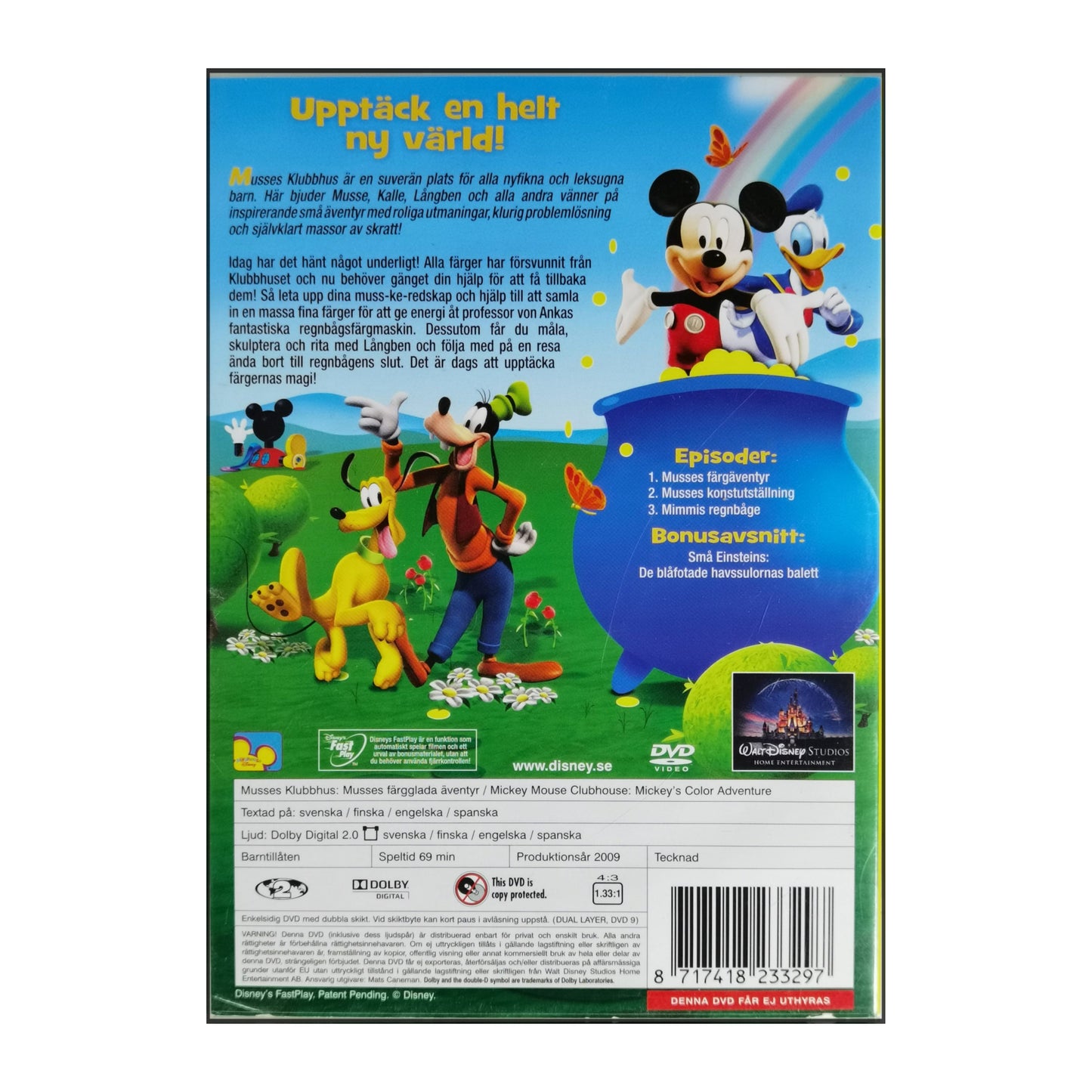 Mickey Mouse Clubhouse | Musses Klubbhus: Musses Färgglada Äventyr