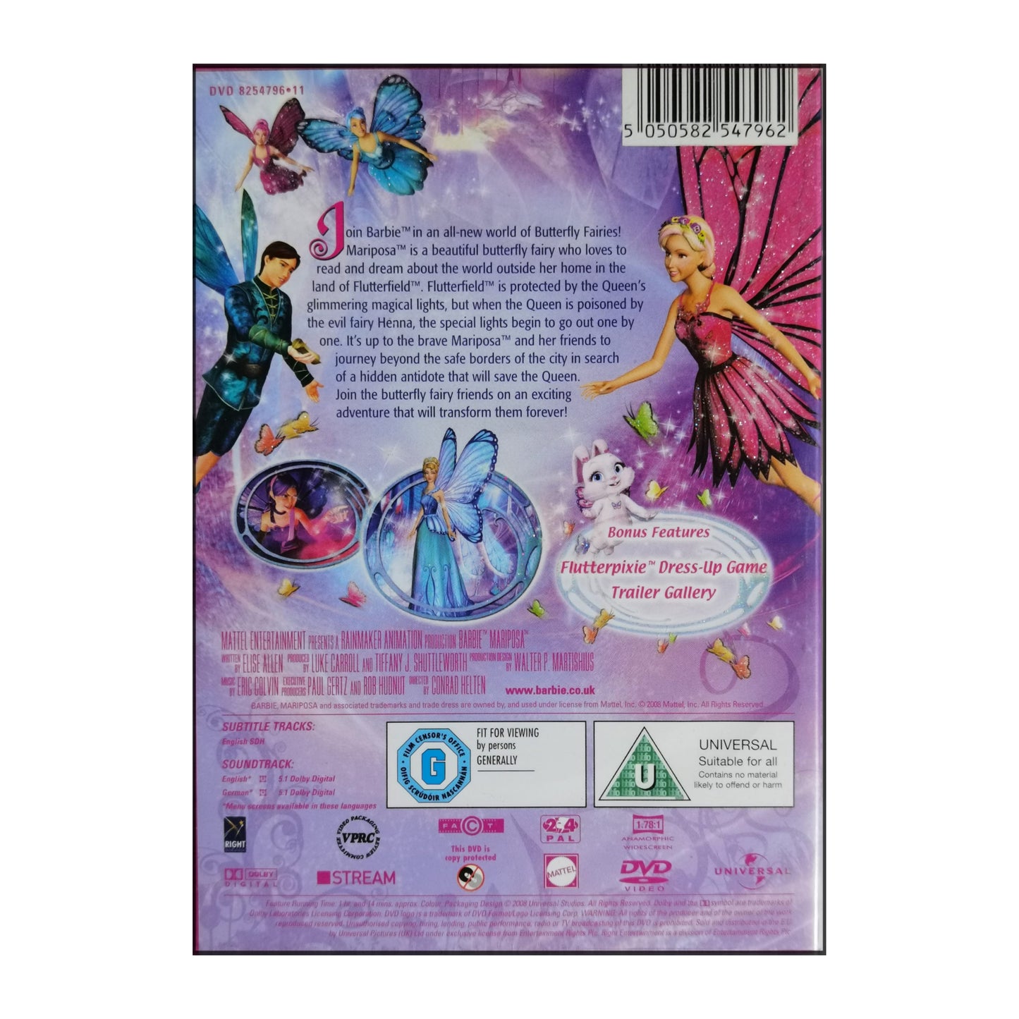 Barbie Mariposa And The Butterfly Fairy Friends