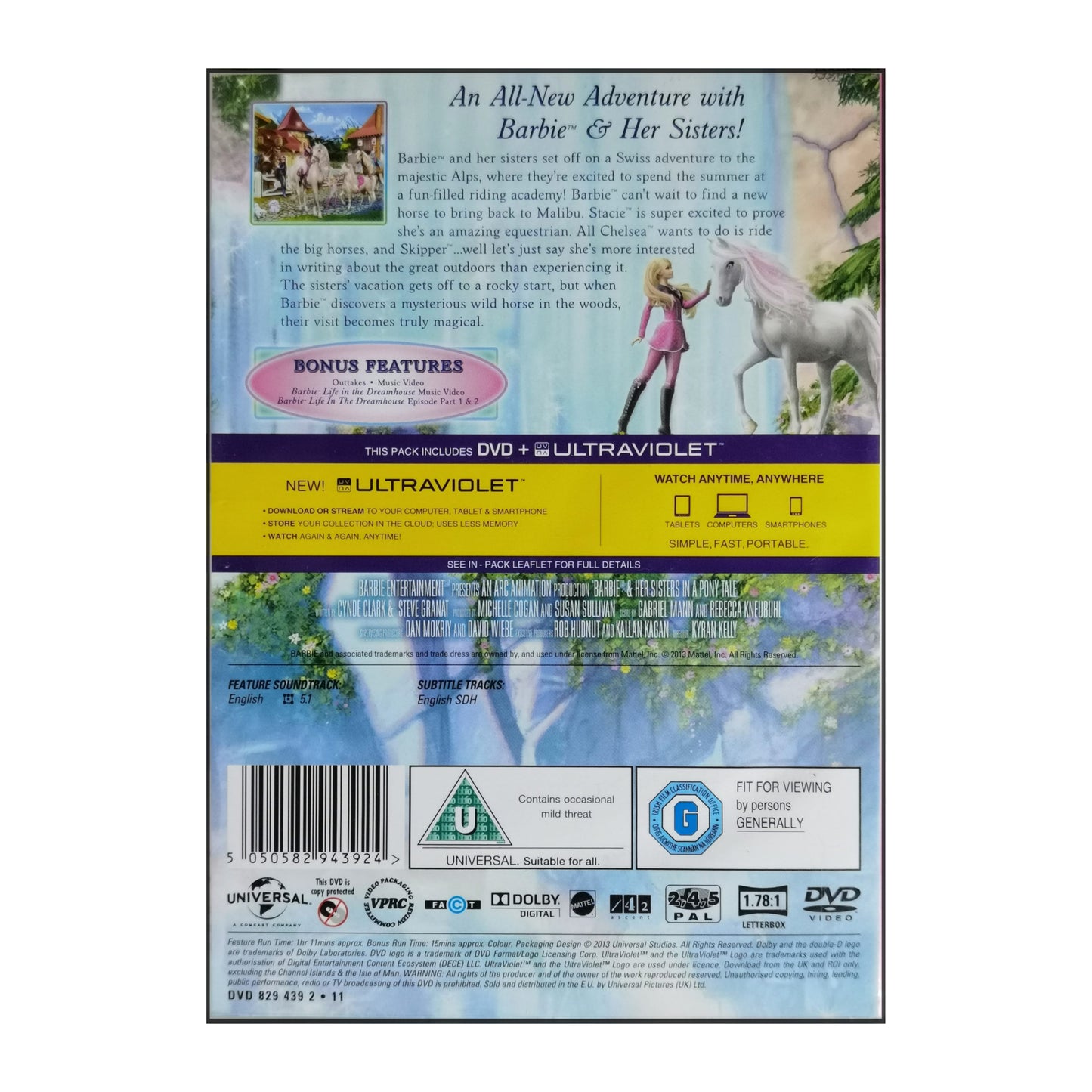 Barbie & Her Sisters In Pony Tale