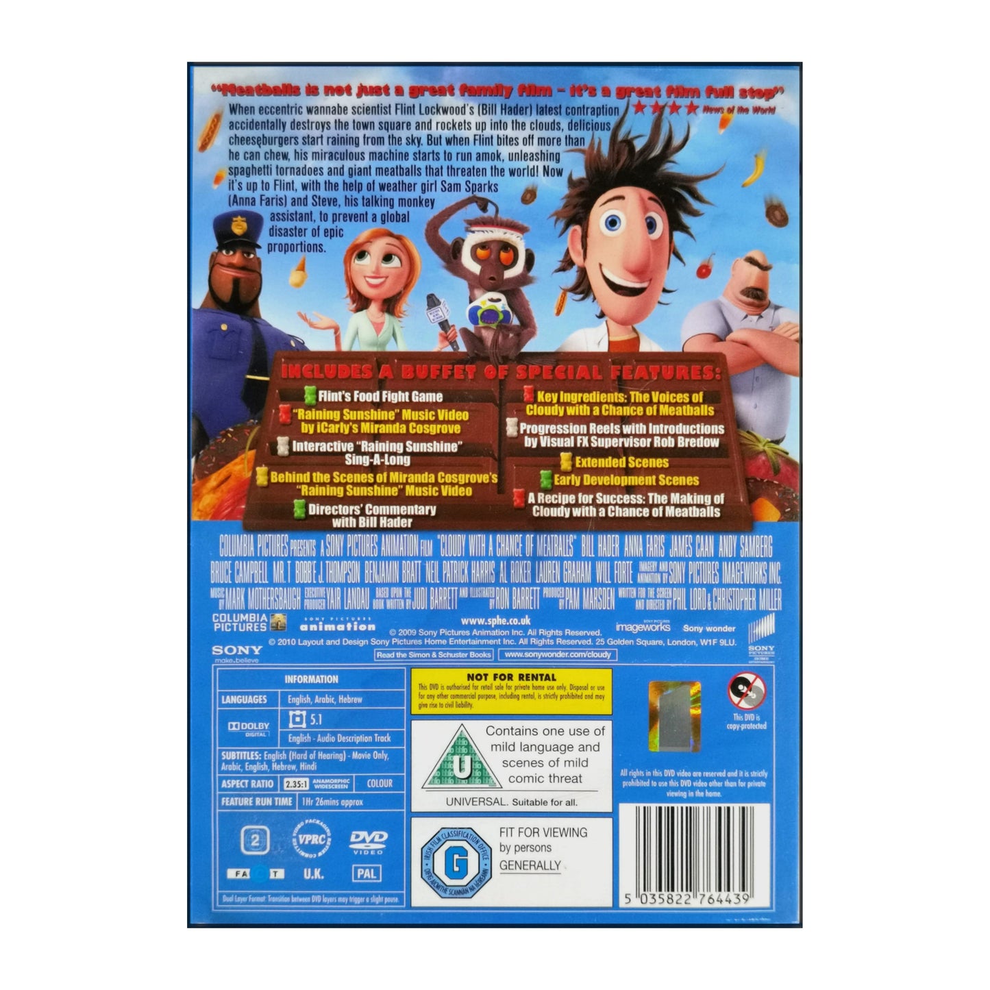 Cloudy With A Chance Of Meatballs