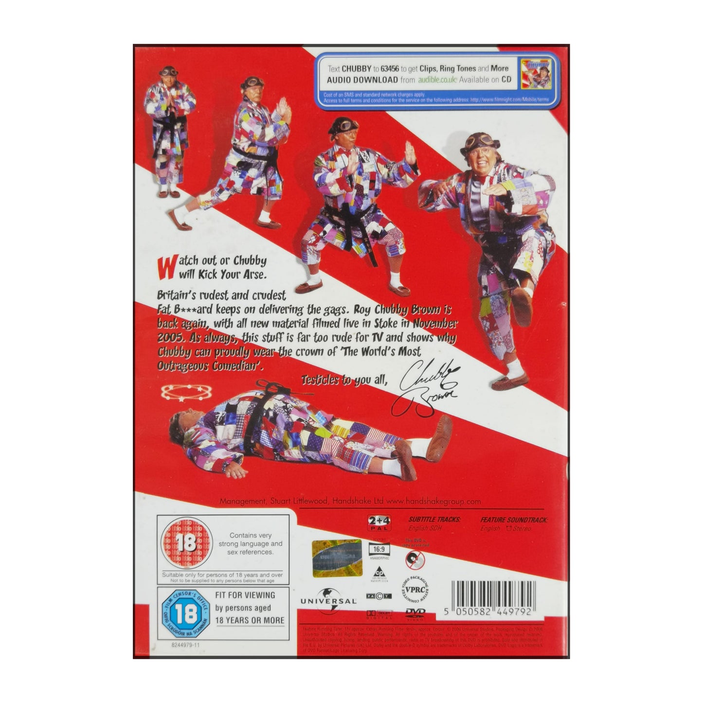 Roy Chubby Brown: Kick-Arse Chubbs