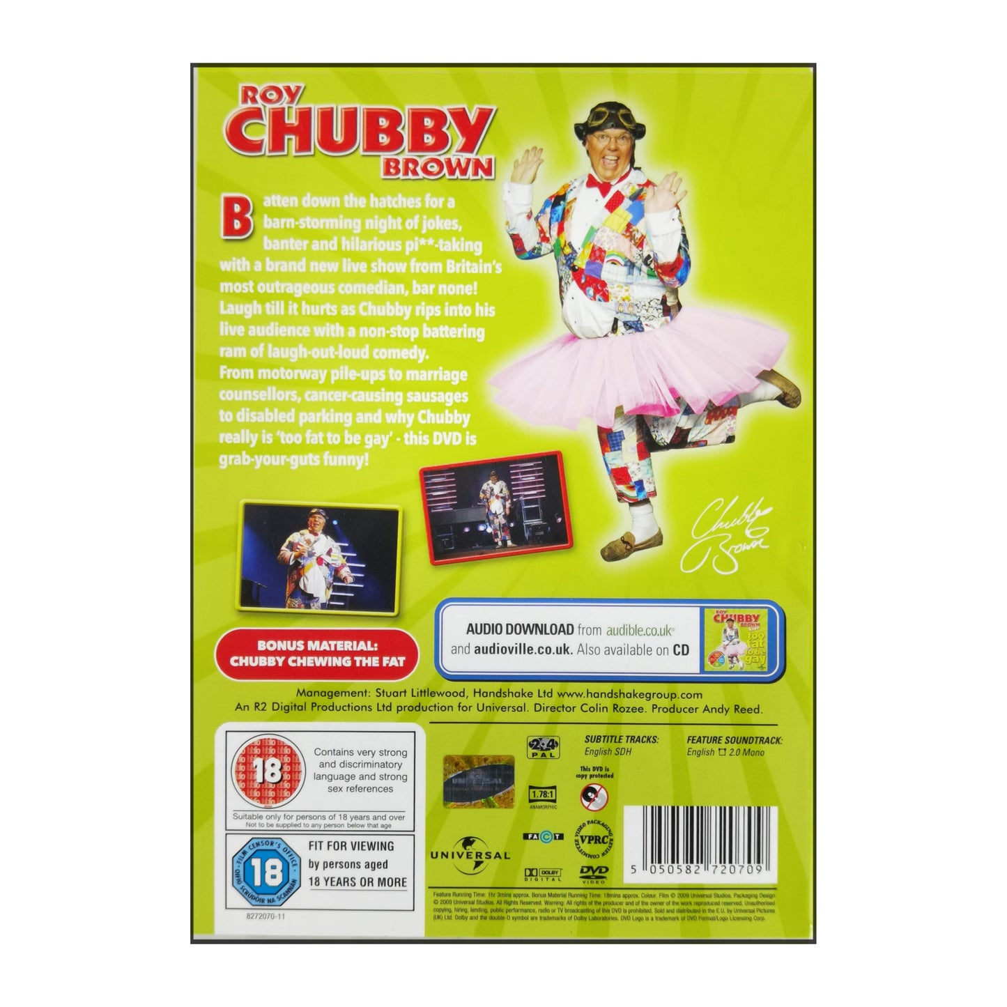 Roy Chubby Brown: Too Fat To Be Gay