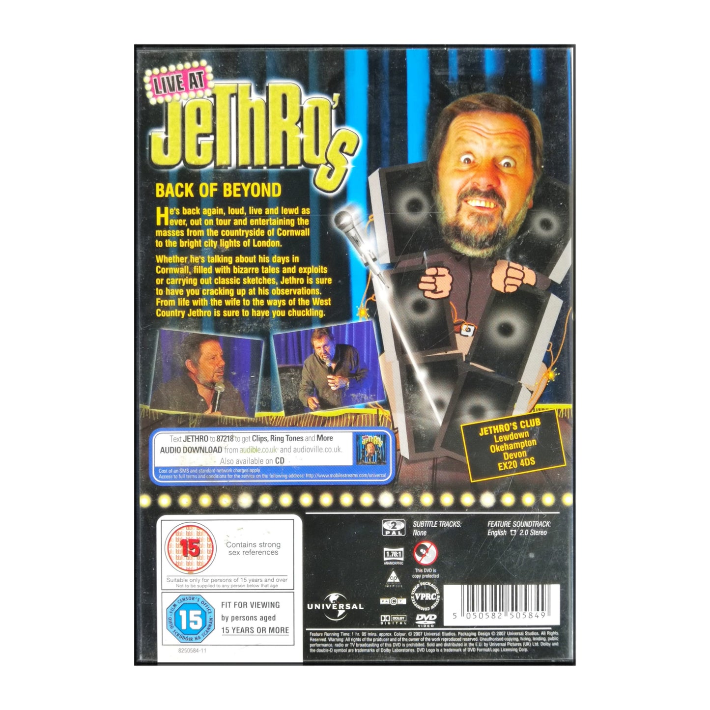 Jethro: Live At Jethro'S Back And Beyond