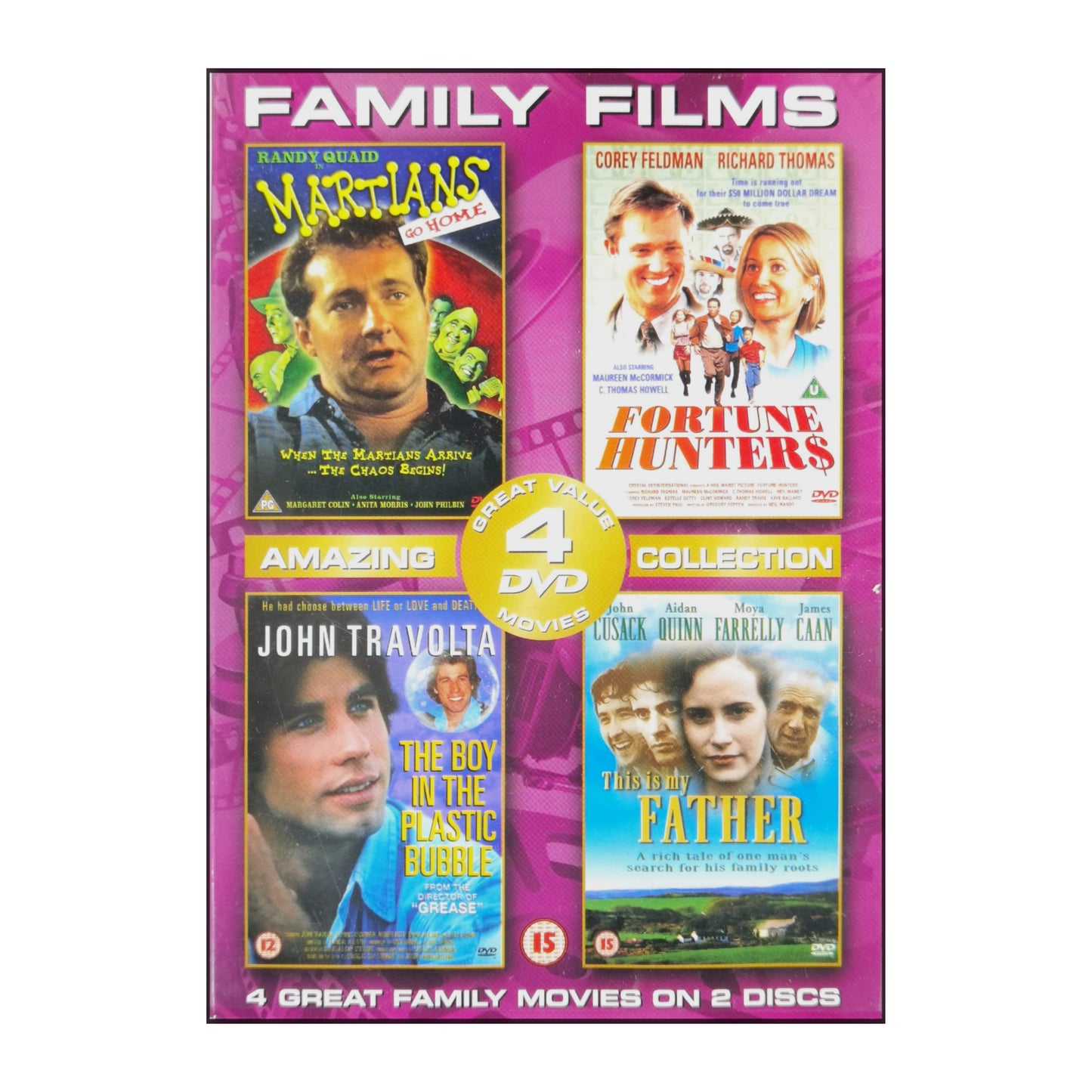 4 Great Dvd Movies Family Films