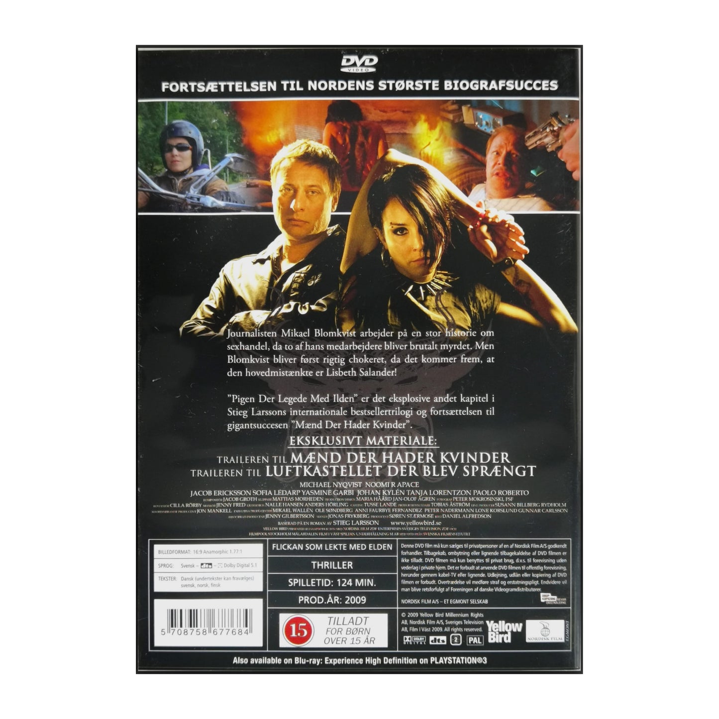 Dragon Tattoo: Pigen Der Legede Med Ilden
