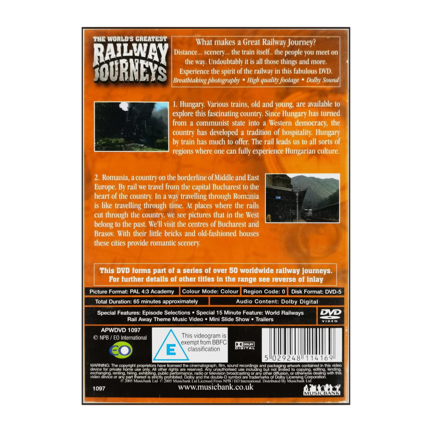 The World'S Greatest Railway Journeys