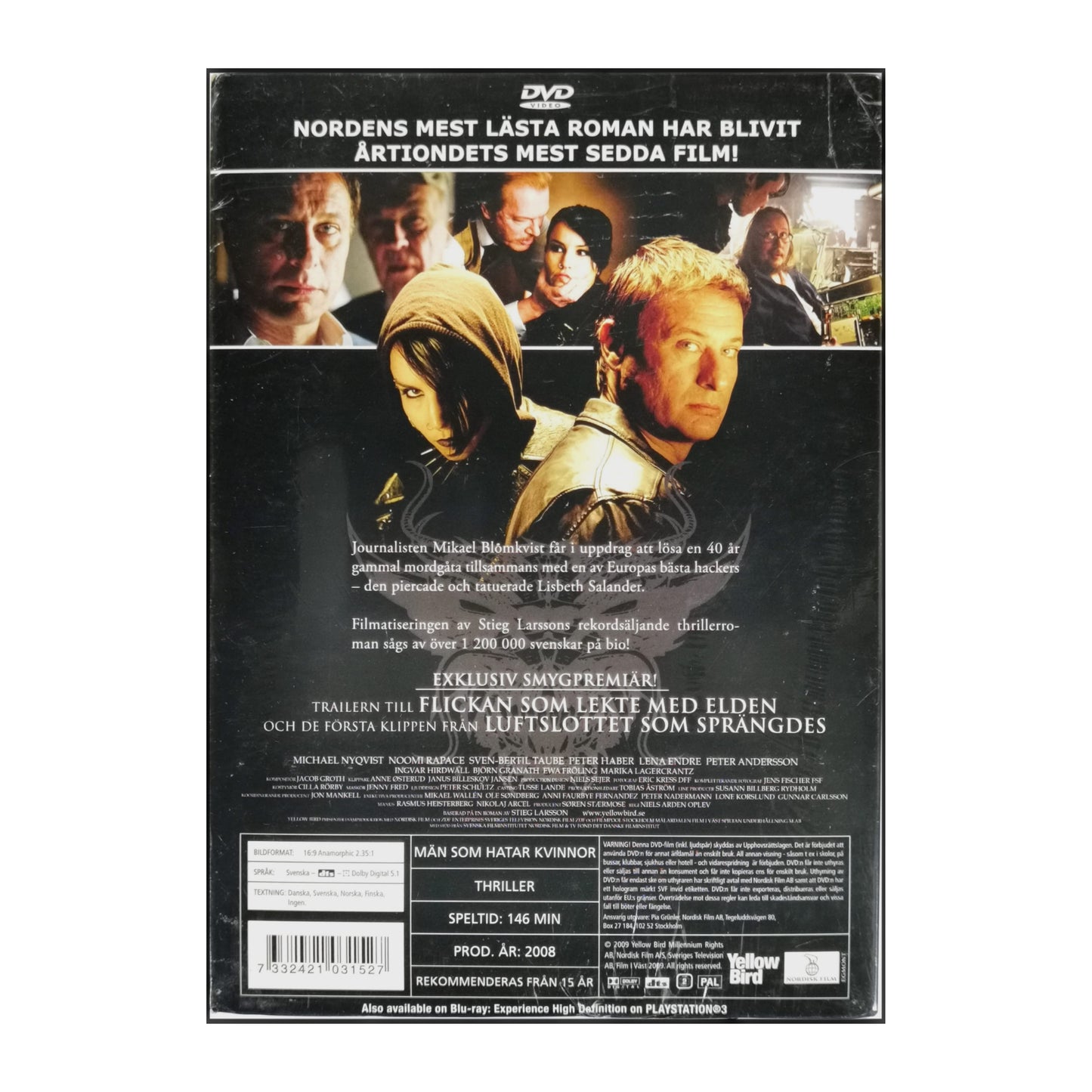 Dragon Tattoo: Män Som Hatar Kvinnor