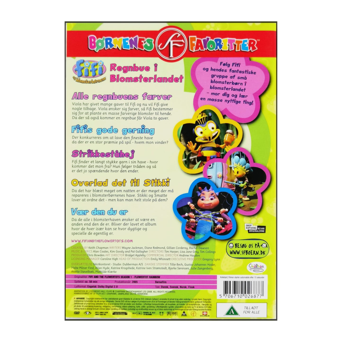 Fifi And The Flowertots | Fifi Og Blomsterbørnene: Regnbue I Blomsterlandet