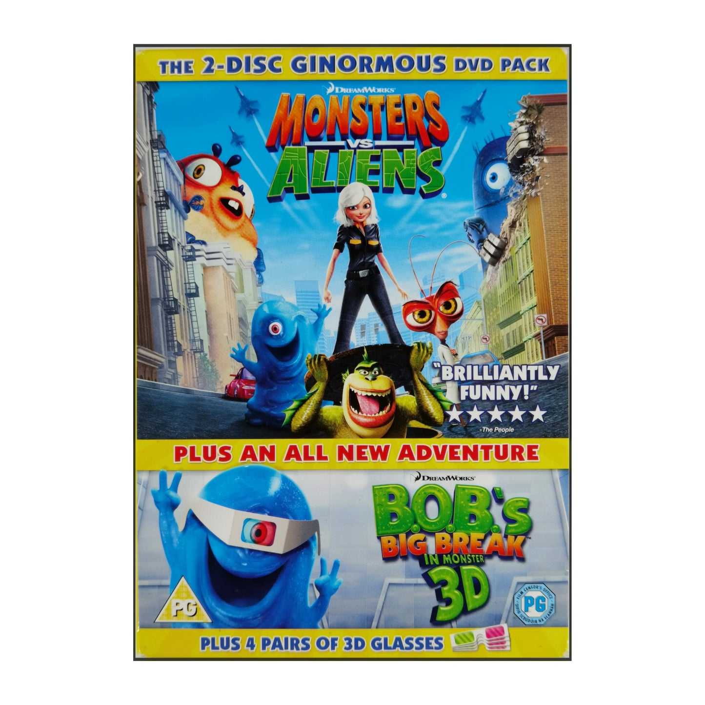 Monsters Vs Aliens + B.O.B.'S Big Break