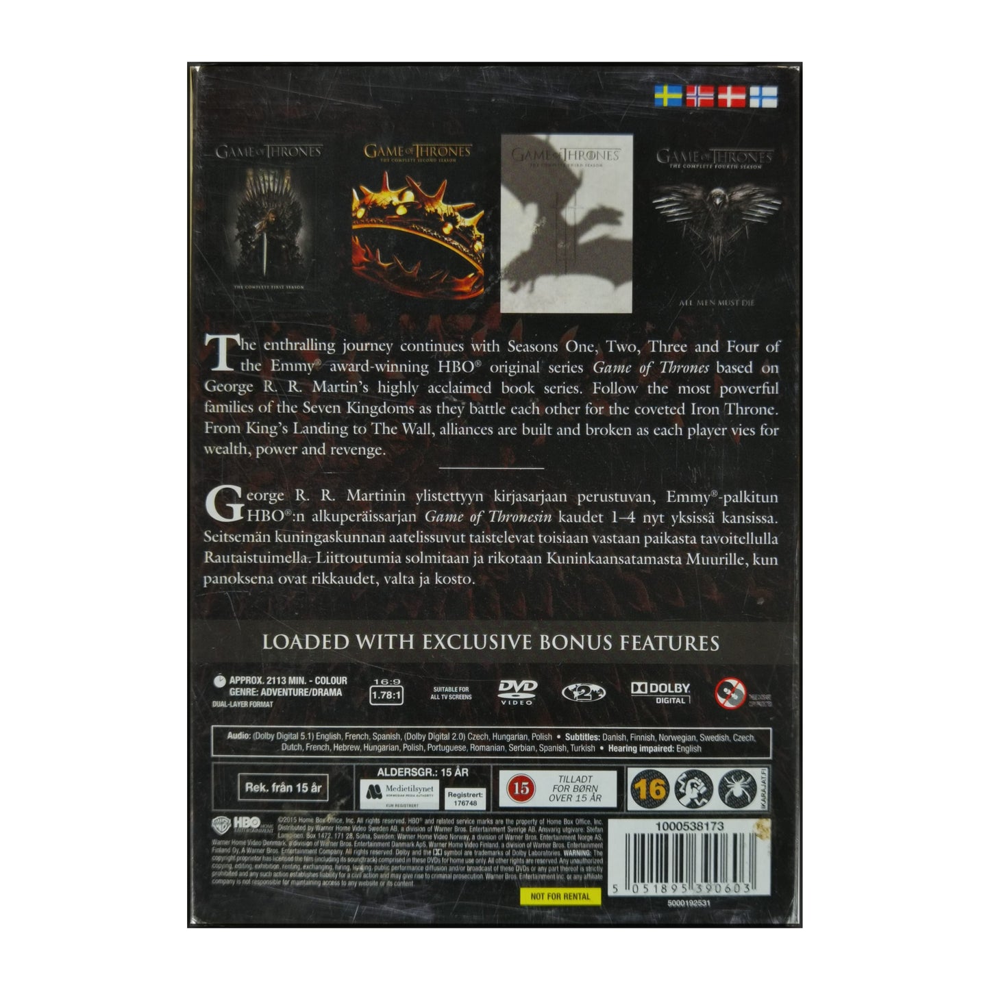 Game Of Thrones 1-4