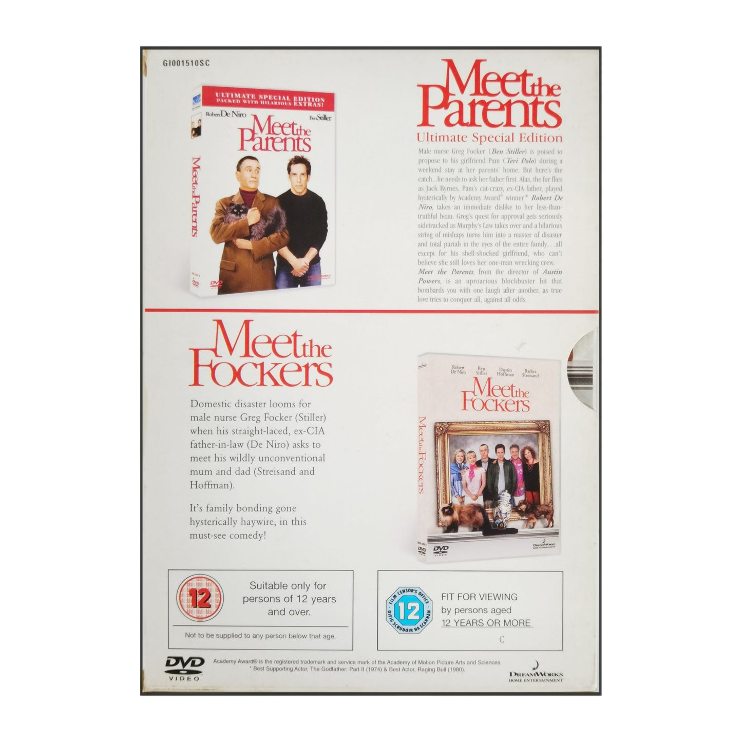 Meet The Parents + Meet The Fockers