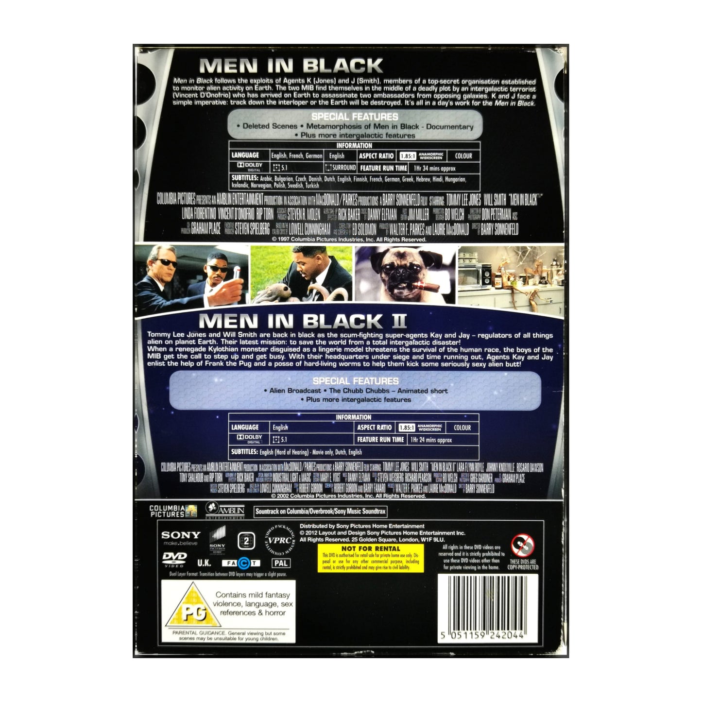 Men In Black 1-2