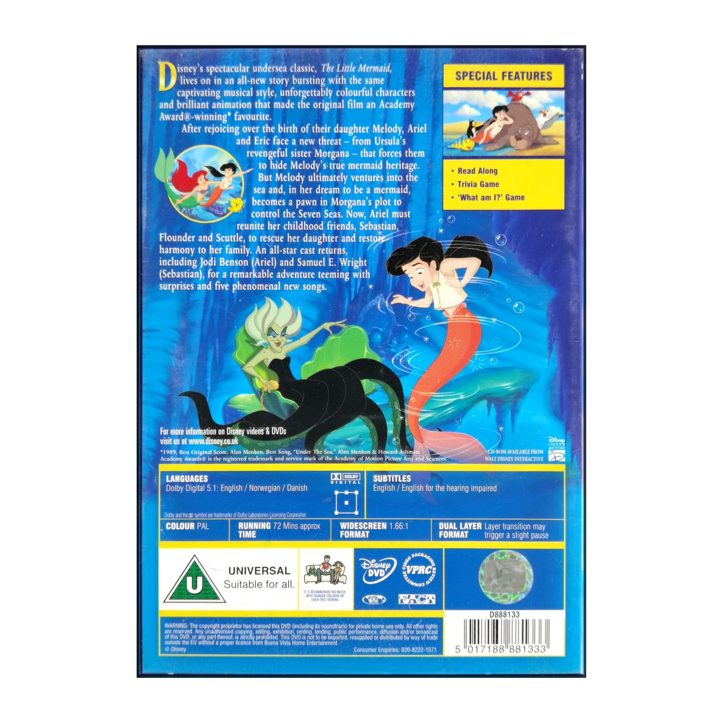 The Little Mermaid 2: Return To The Sea