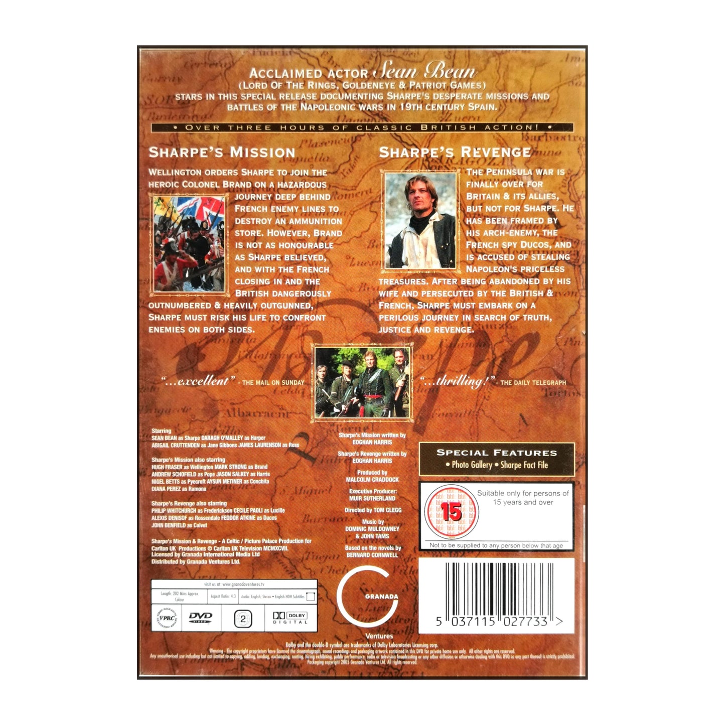 Sharpe: Sharpe’s Mission + Revenge