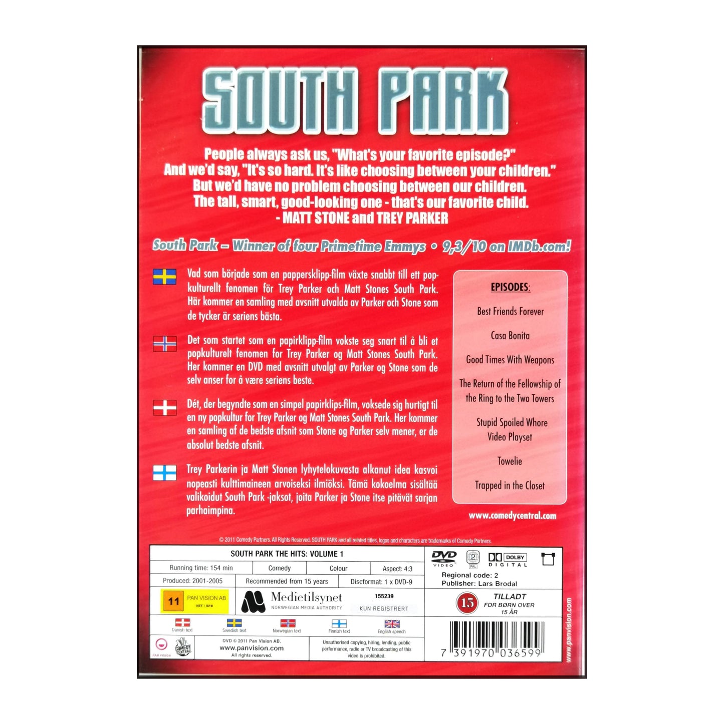 South Park: The Hits V1