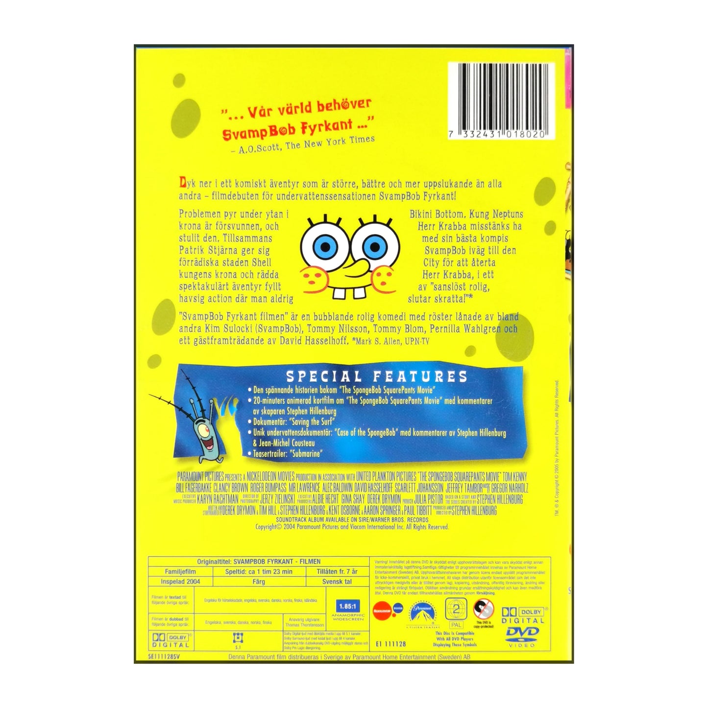 Spongebob Squarepants | Svampbob Fyrkant Filmen