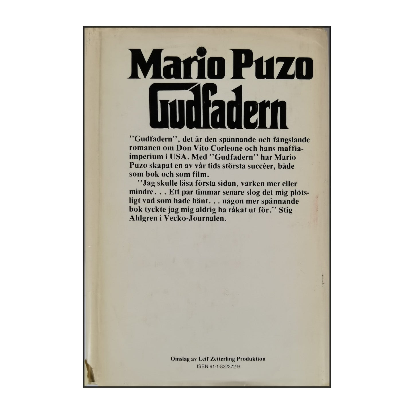 Mario Puzo: Gudfadern