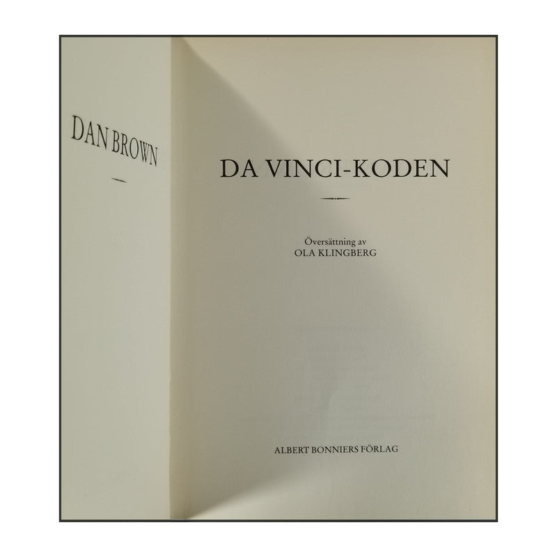 Dan Brown: Da Vinci-Koden