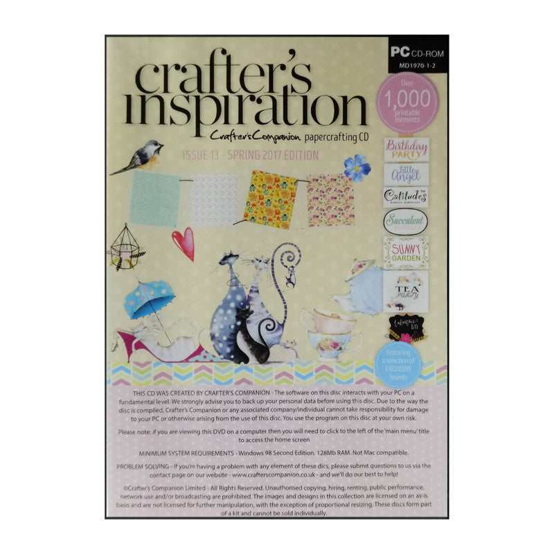 Crafter'S Inspiration Issue 13 - Spring 2017 + Spectrum Noir