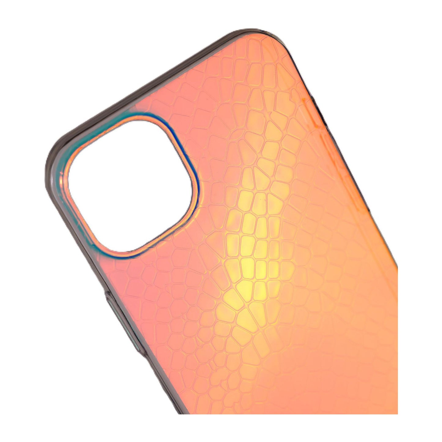 Holographic Argyle Case (Blue)