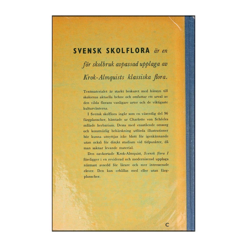 Krok/Almquist: Svensk Skolflora