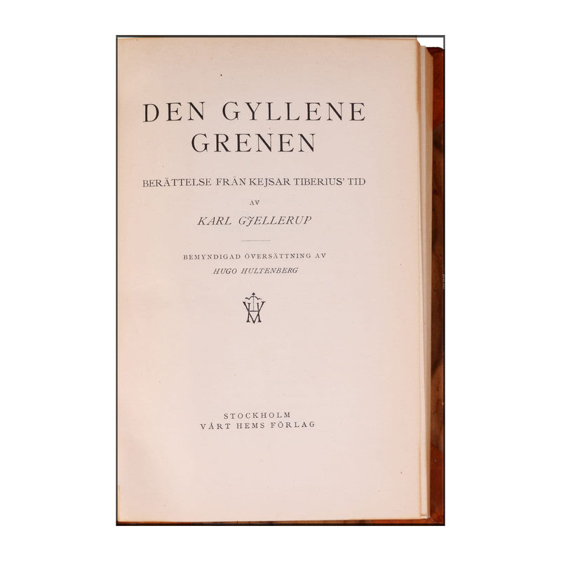 Karl Gjellerup: Den Gyllene Grenen