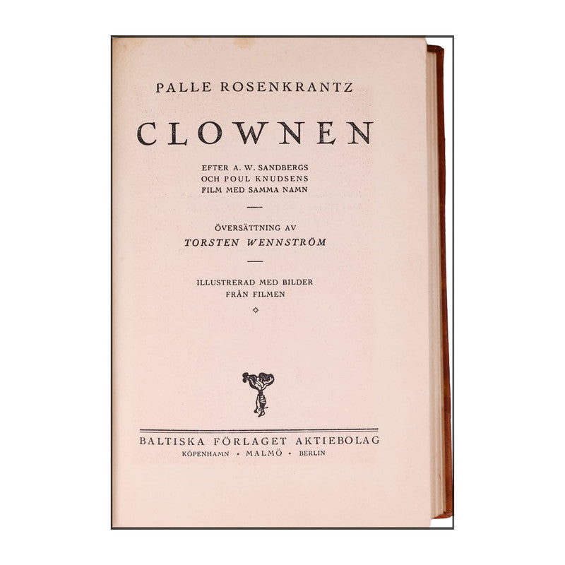 Palle Rosenkrantz: Clownen