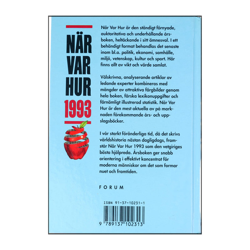 När Var Hur 1993