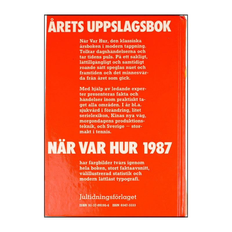När Var Hur 1987