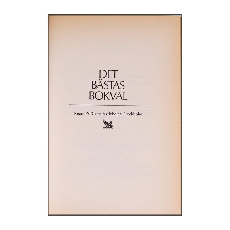 Det Bästas Bokval - (1987) - (9170301239)