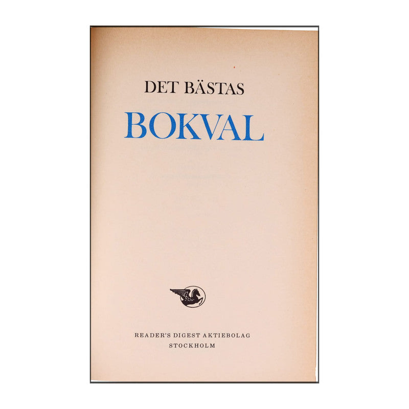 Det Bästas Bokval - (1981) - (9170300496)