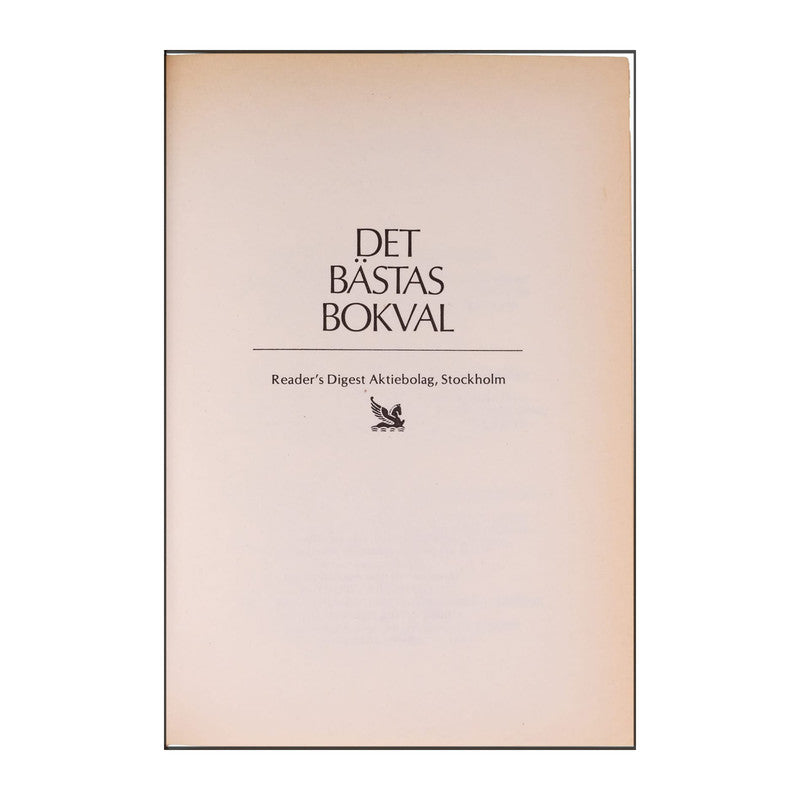 Det Bästas Bokval - (1989) - (9170301433)
