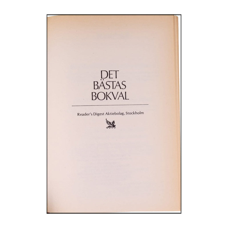 Det Bästas Bokval - (1988) - (9170301379)