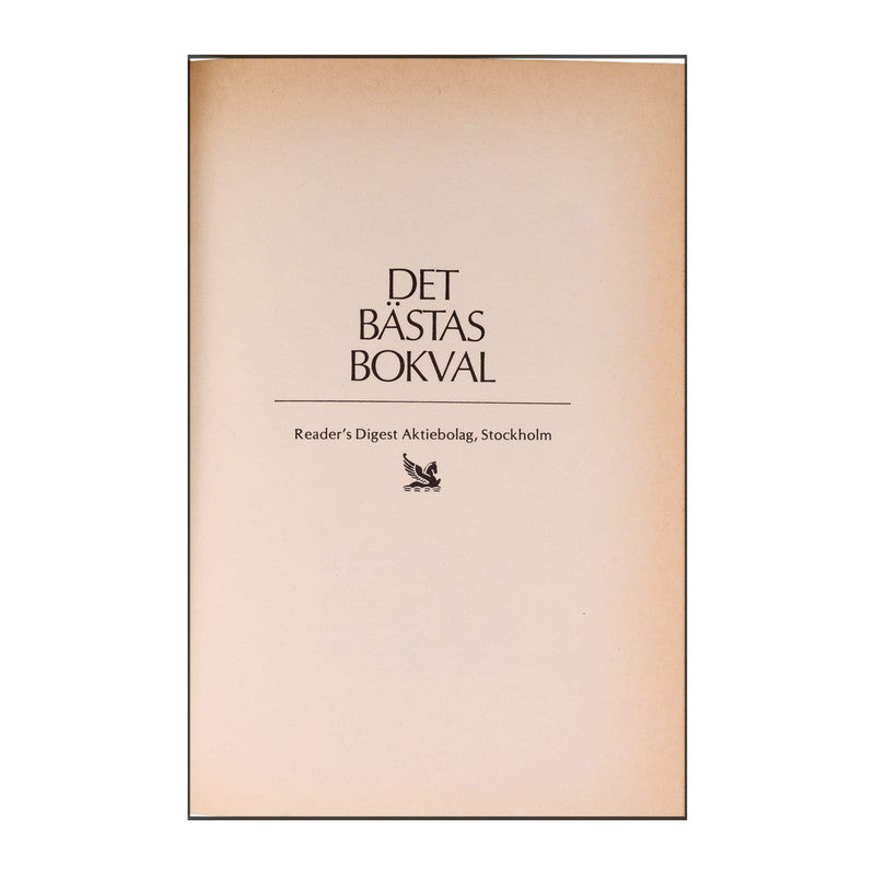 Det Bästas Bokval - (1983) - (9170301042)
