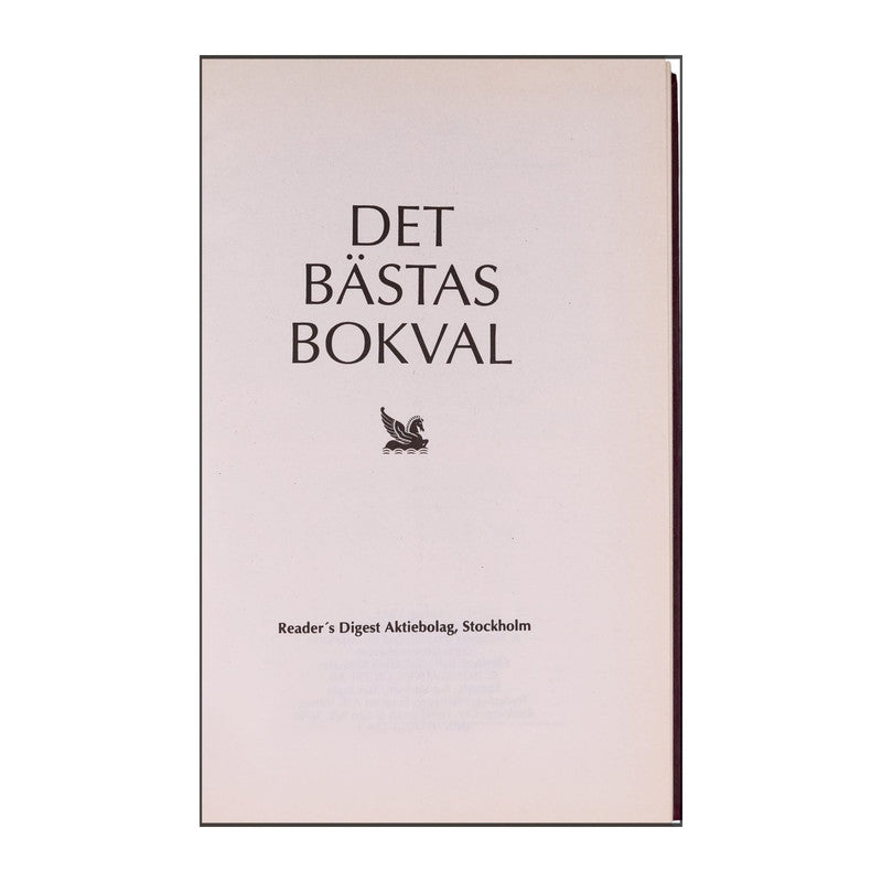 Det Bästas Bokval - (1995) - (9170302243)