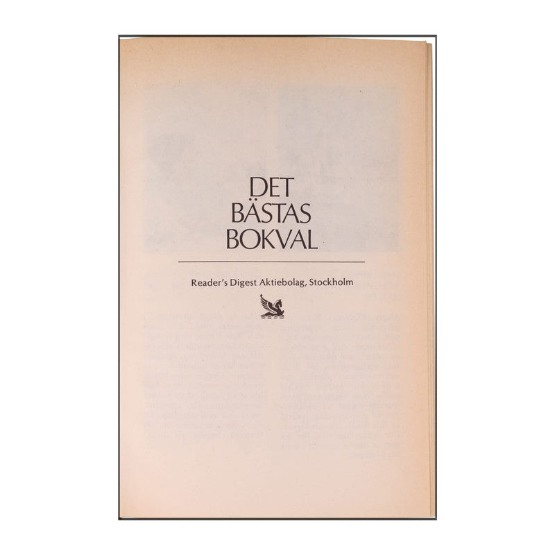 Det Bästas Bokval - (1991) - (9170301662)