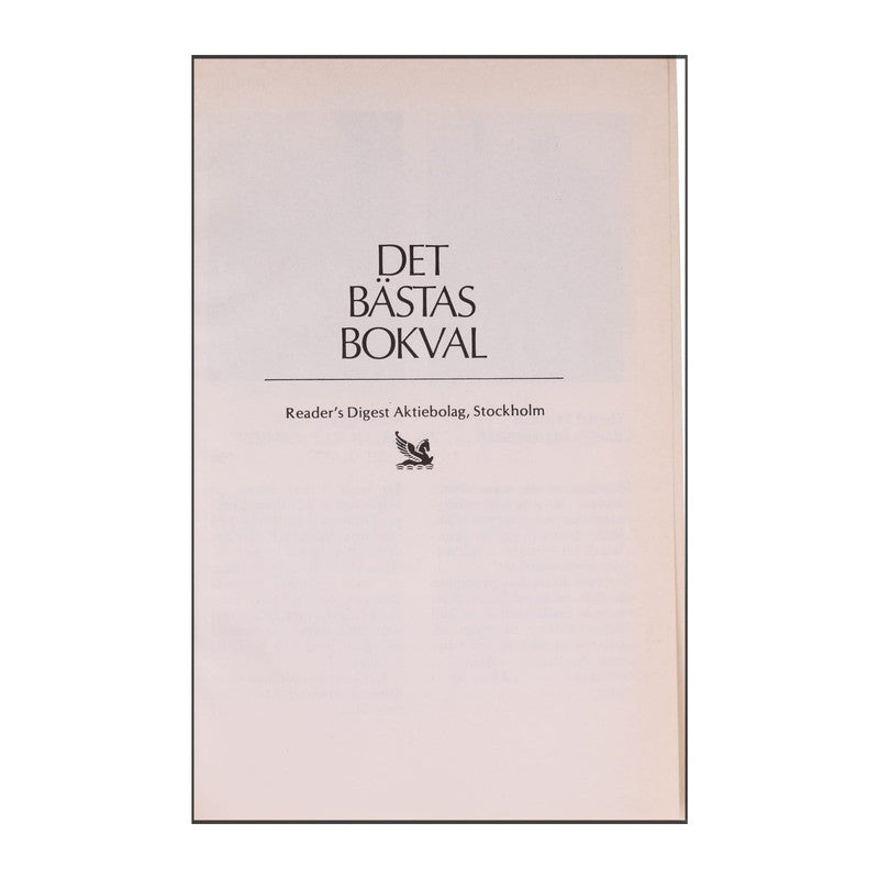 Det Bästas Bokval - (1993) - (9170301530)