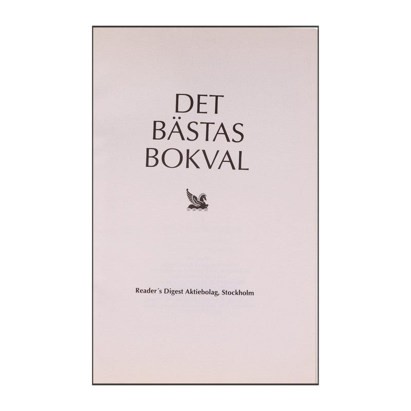 Det Bästas Bokval - (1993) - (9170301573)