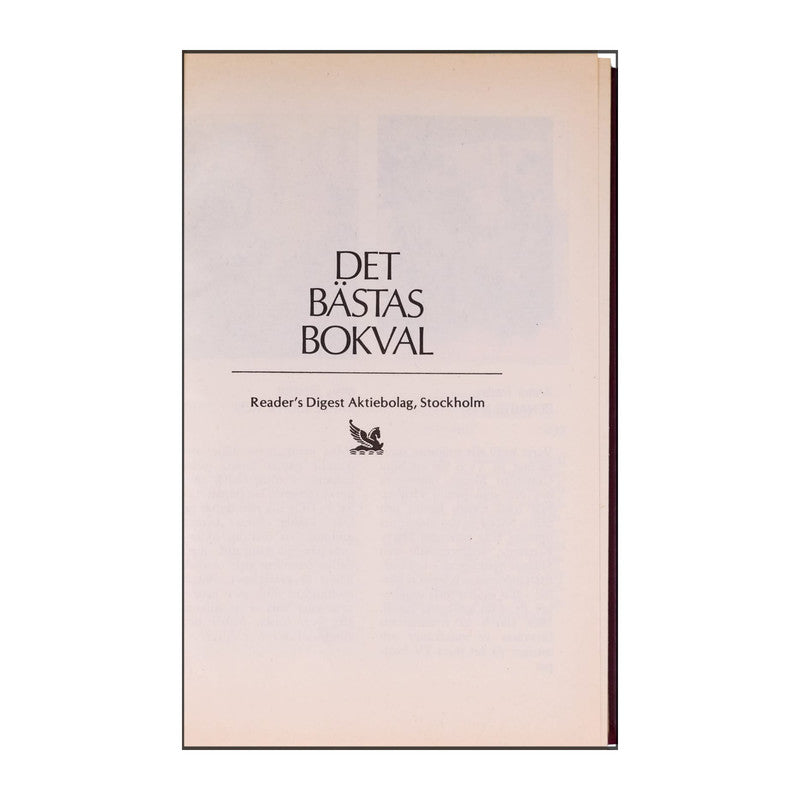 Det Bästas Bokval - (1992) - (9170301808)