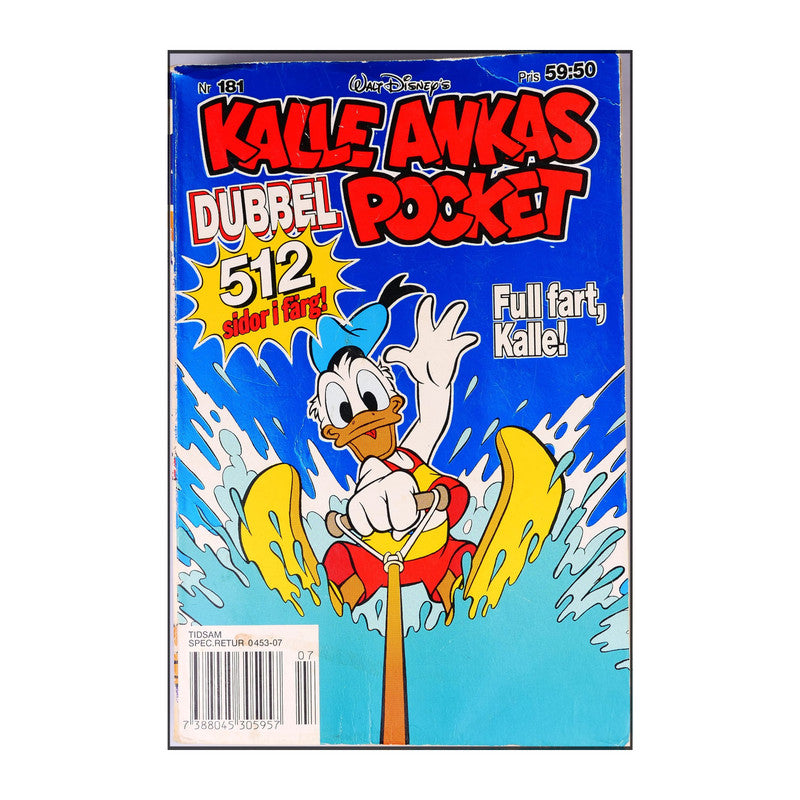 Walt Disney: Kalle Ankas Pocket 181 - Full Fart, Kalle!