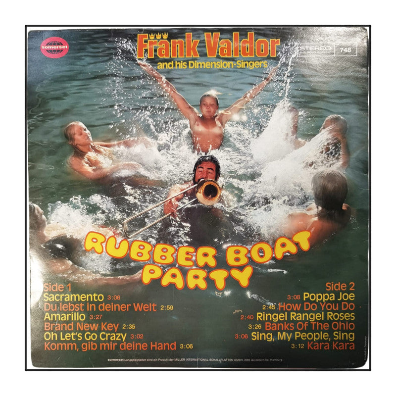 Frank Valdor And His Dimension-Singers: Rubber Boat Party