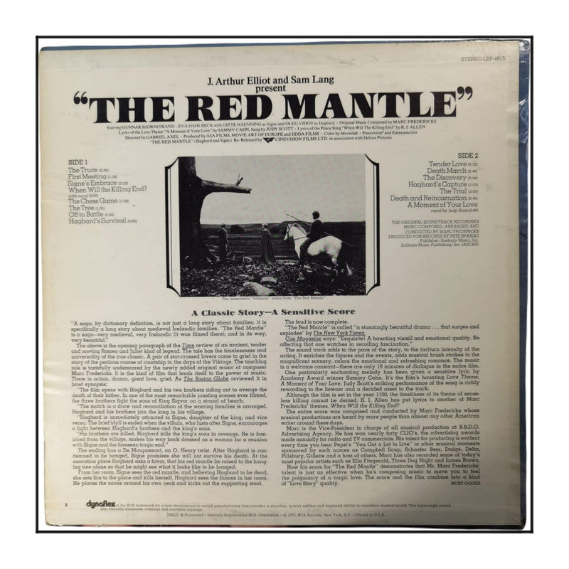 Marc Fredericks: The Red Mantle