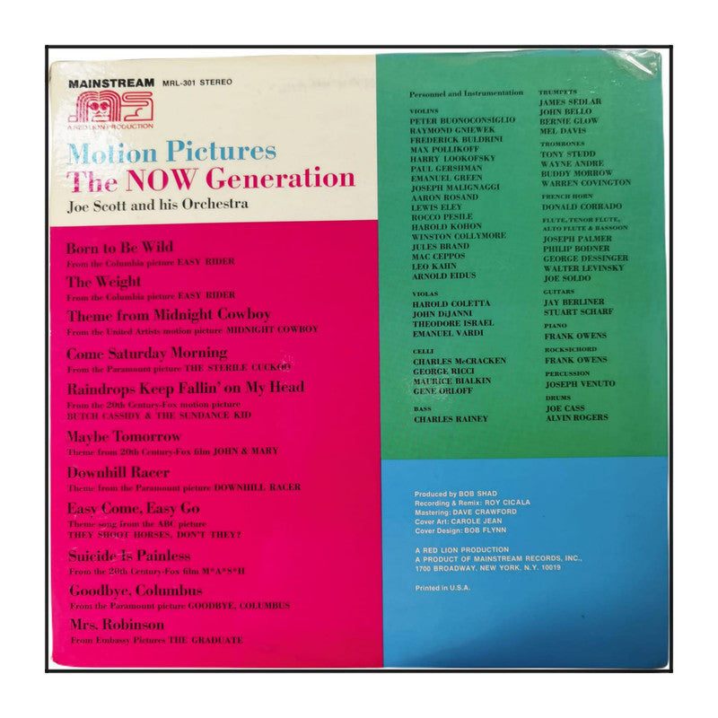 Joe Scott And His Orchestra: The Now Generation